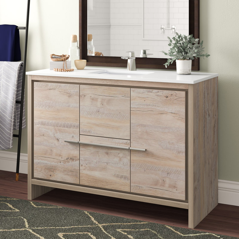Mercury Row Bosley Modern 47 Single Bathroom Vanity Set Wayfair